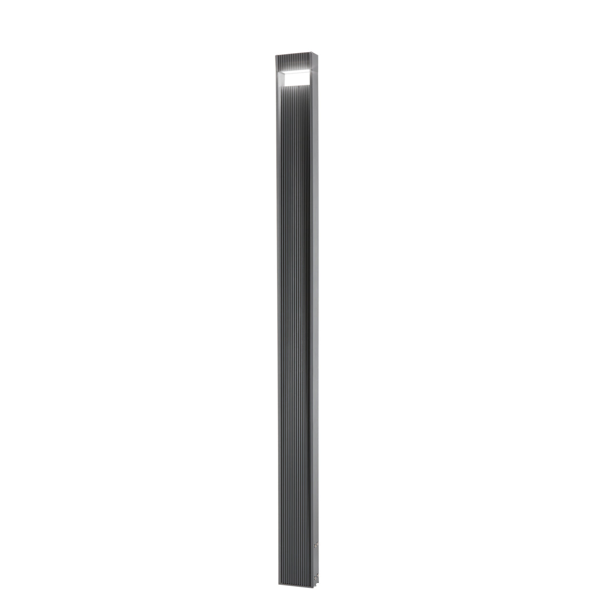 "Palo da esterno LED LUMINA in alluminio antracite 230 cm."