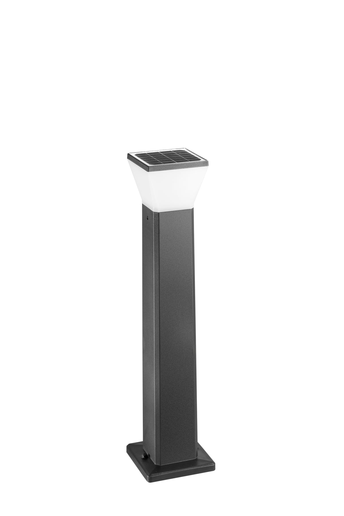 "Paletto da esterno LED MAEVE Iin alluminio con pannello solare - funzione CCT"