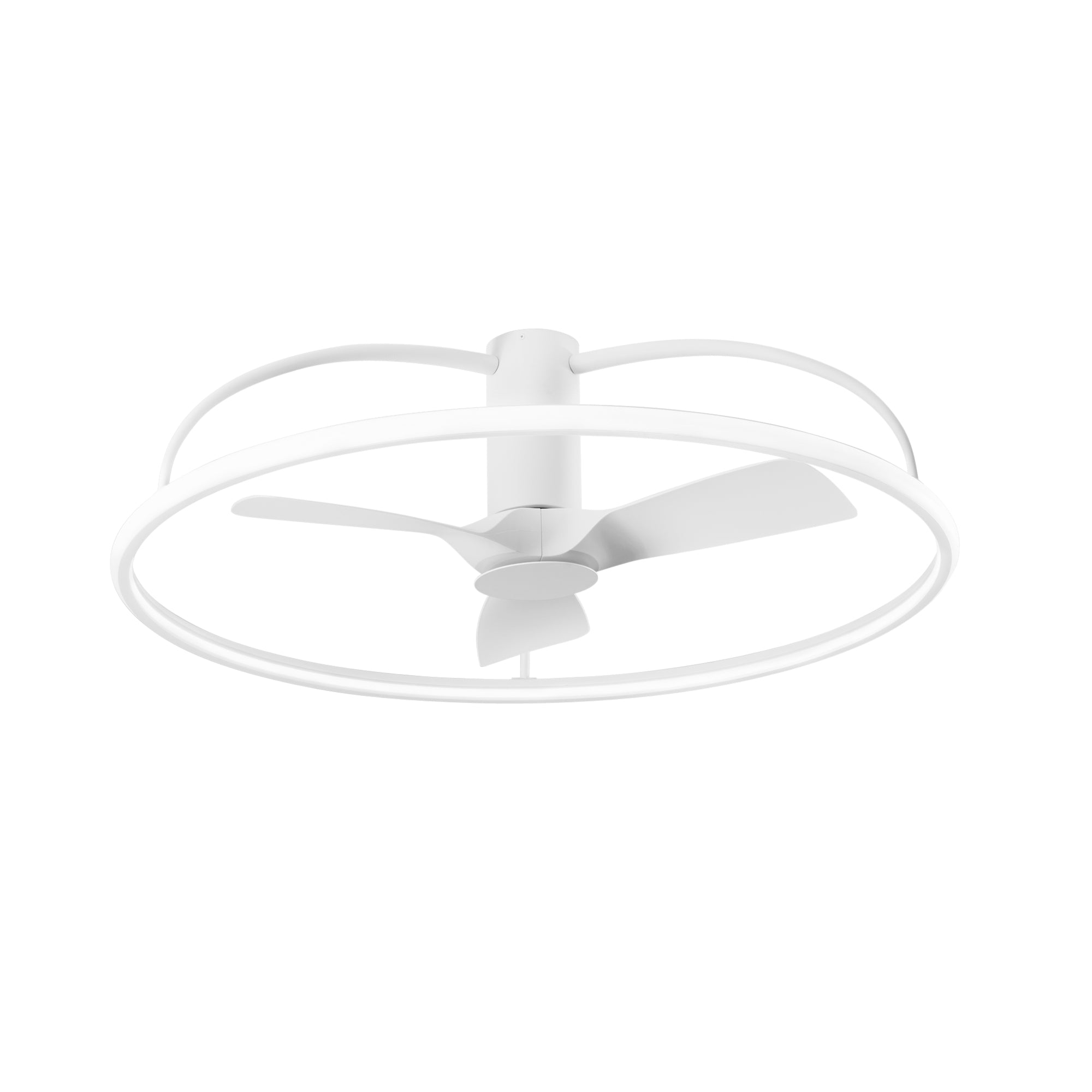 "Plafoniera LED MAGNUS con Ventilatore estate/inverno con Dimmer e CCT - Bianco