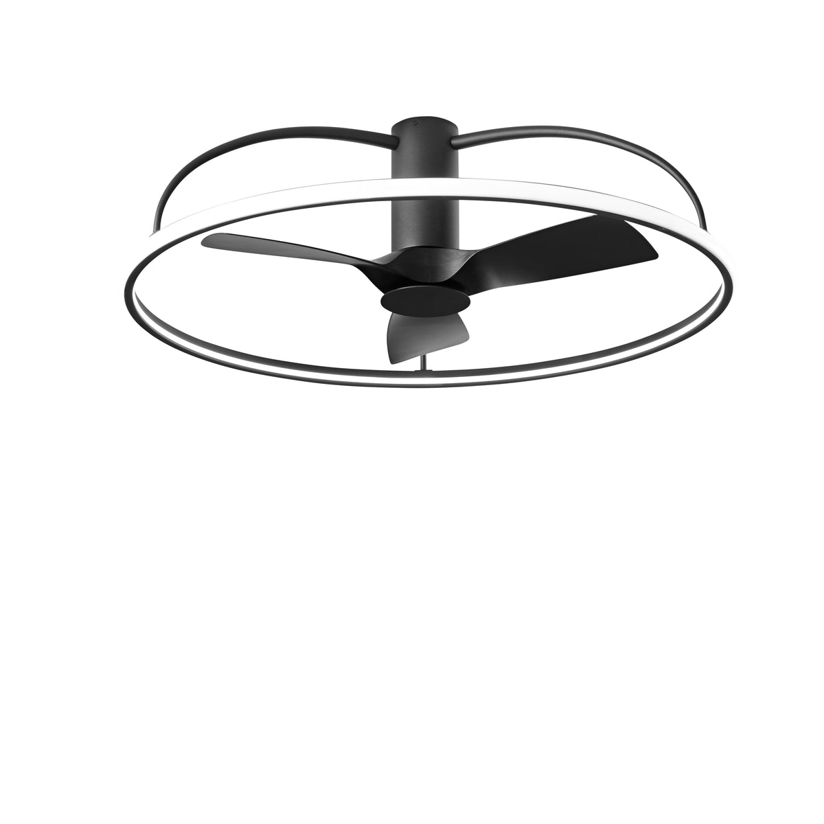 "Plafoniera LED MAGNUS con Ventilatore estate/inverno con Dimmer e CCT - Bianco