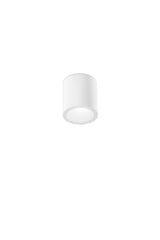 "Plafoniera MANOR rotonda in allumino e PC con CCT - Bianco