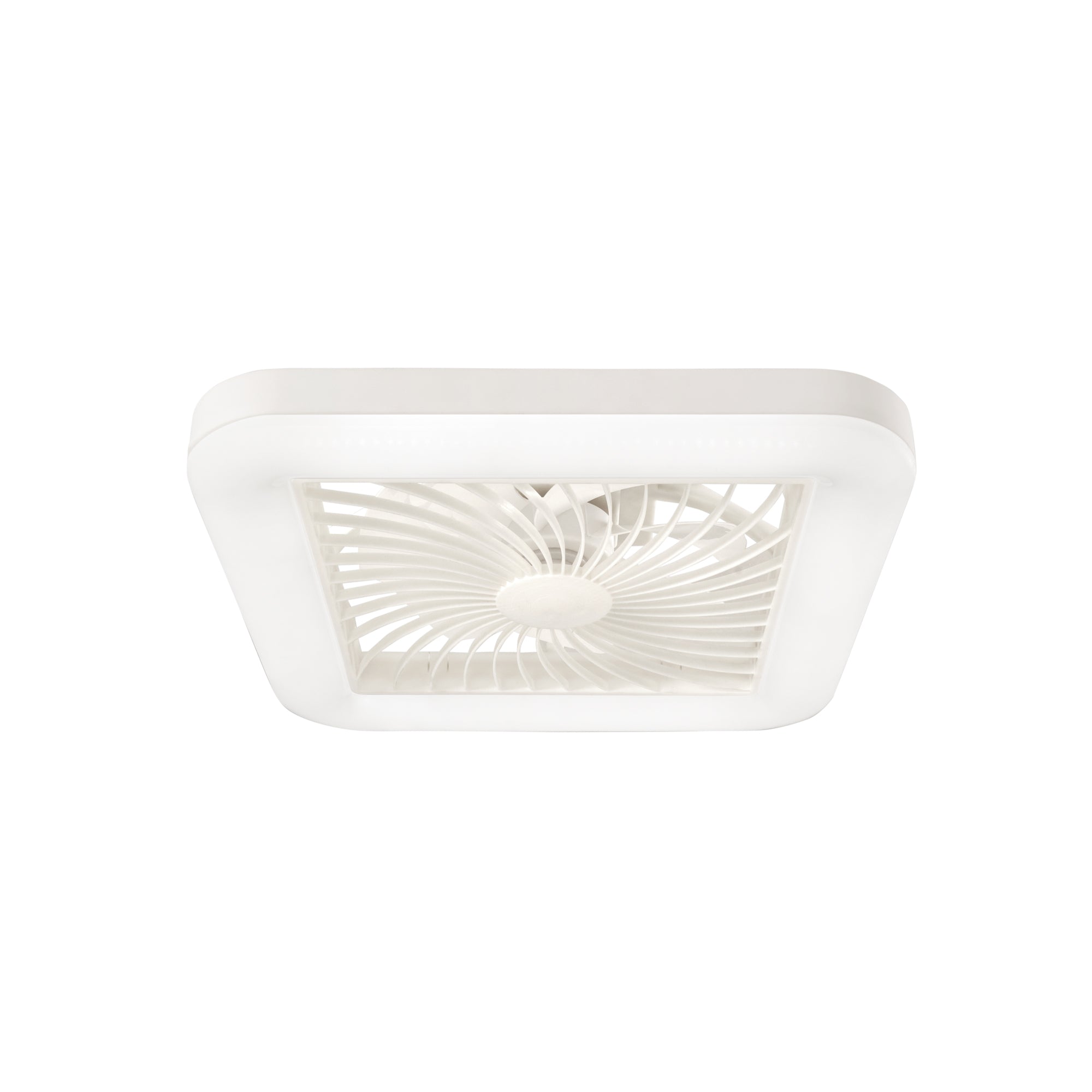 Plafoniera con ventilatore MERAK BIANCO