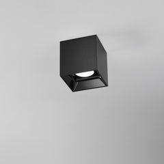 PLAFONIERA A LED NERA QUADRATA 20W 2800LM CCT 11,5X11,5X11,6CM
