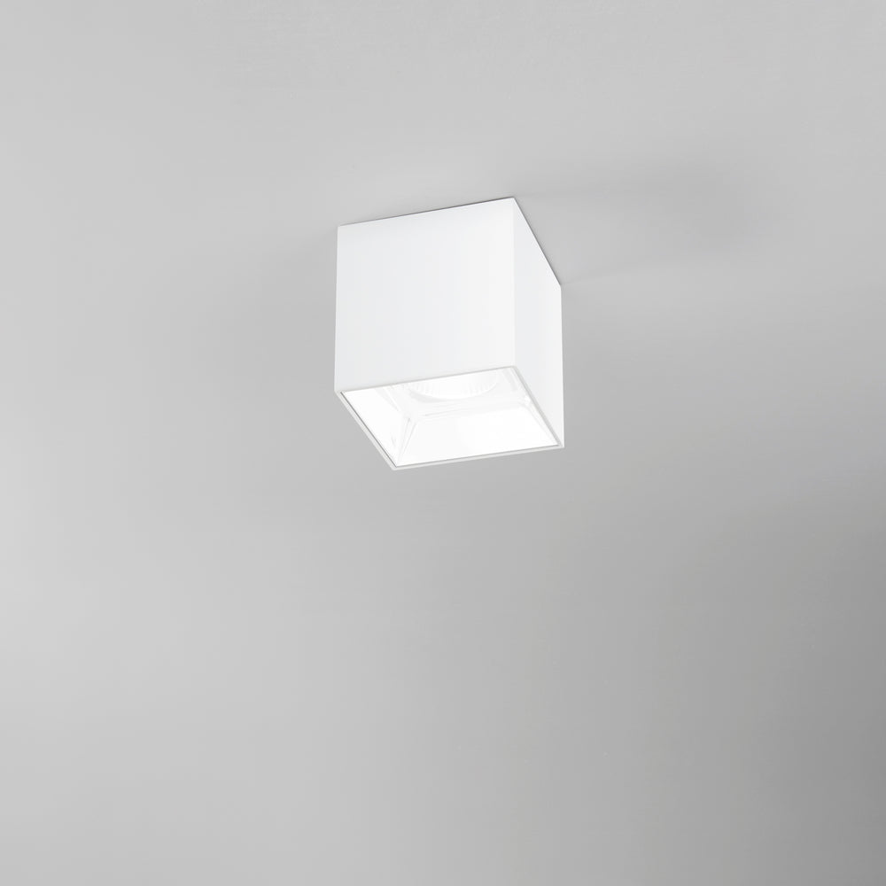 PLAFONIERA A LED BIANCA QUADRATA 20W 2800LM CCT 11,5X11,5X11,6CM
