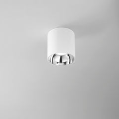 PLAFONIERA LED MIG BIANCA E CROMO IN ACRILICO E ALLUMINIO 20W 2000LM 4000K ANTIABBAGLIAMENTO 11,4X11