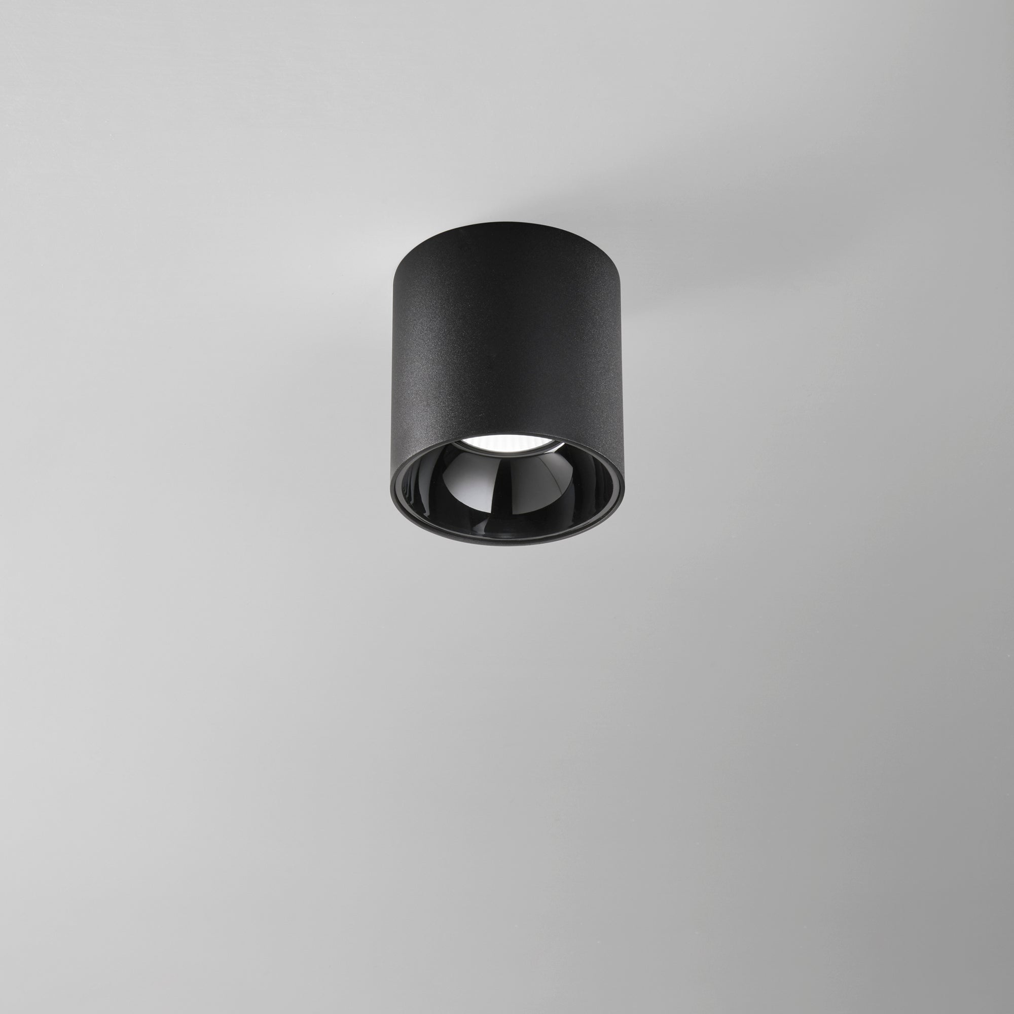 PLAFONIERA A LED NERA TONDA 20W 2800LM CCT 11,4X11,7CM