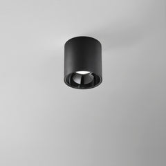 PLAFONIERA A LED NERA TONDA 20W 2800LM CCT 11,4X11,7CM