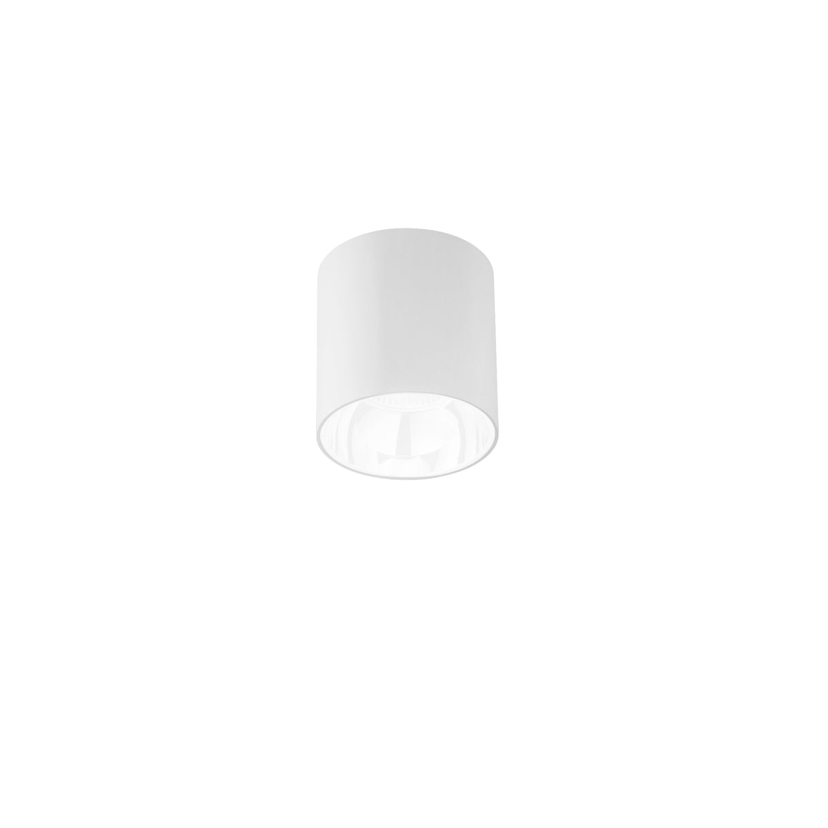 "Plafoniera LED MIG rotonda in alluminio anti-abbagliamento con CCT - Bianco