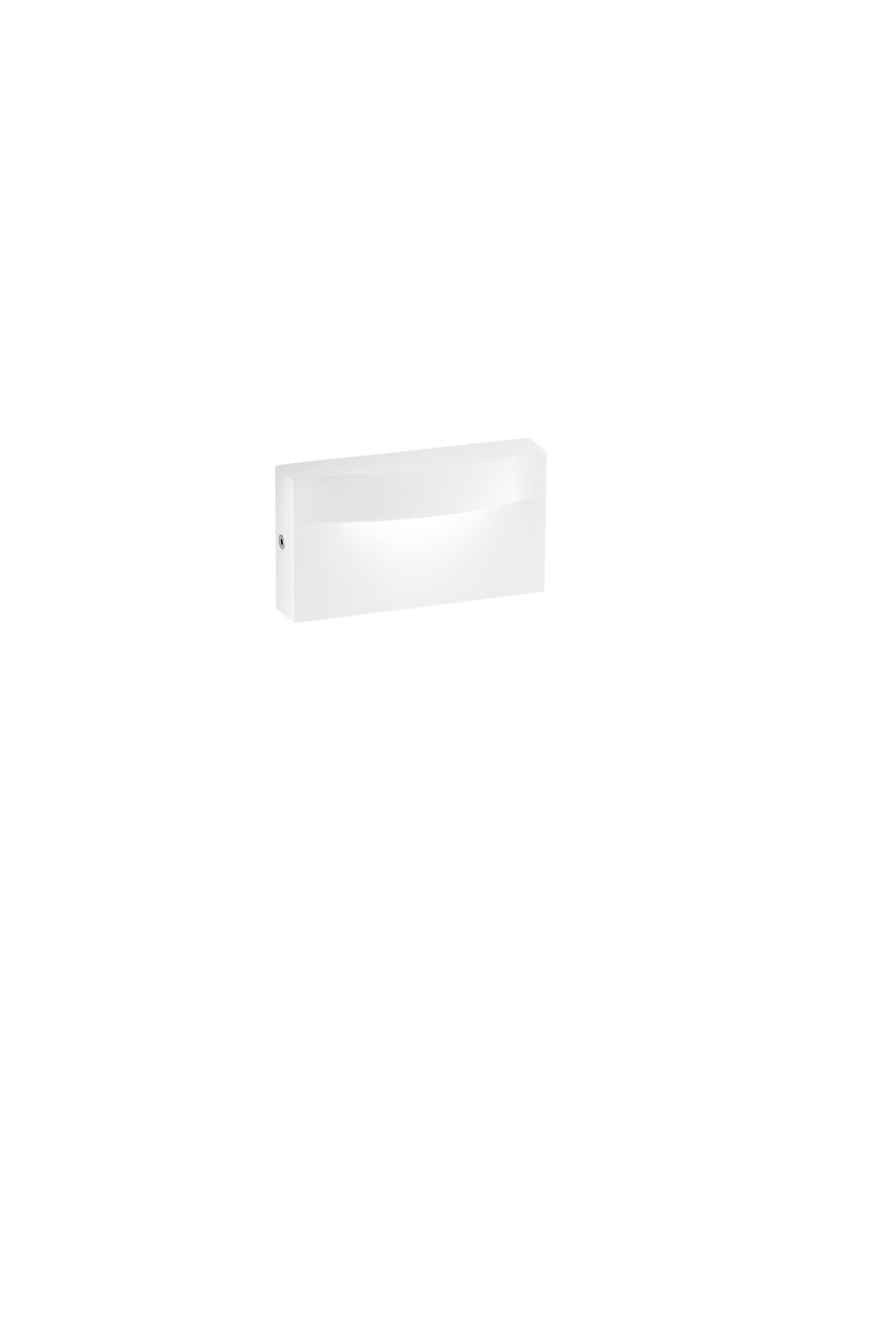 "Applique da esterno LED MOBULA in alluminio bianco, CCT"