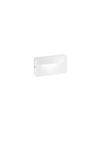 APPLIQUE LED MOBULA BIANCO IN ALLUMINIO 8W 1100LM 3000K IP65 420X180X165MM