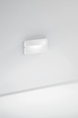 APPLIQUE LED MOBULA BIANCO IN ALLUMINIO 8W 1100LM 3000K IP65 420X180X165MM