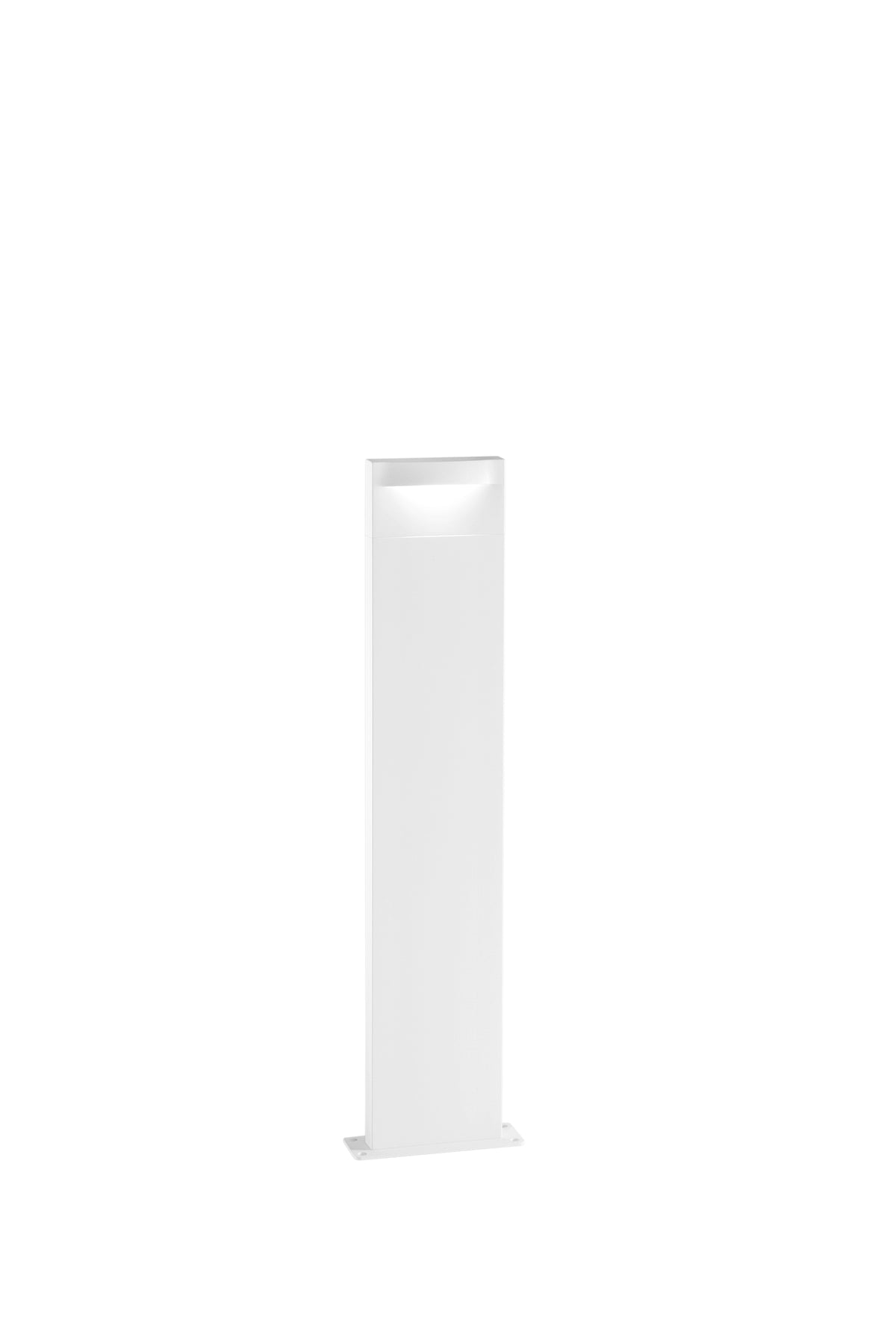 "Paletto da esterno LED MOBULA in alluminio Bianco 70 cm "