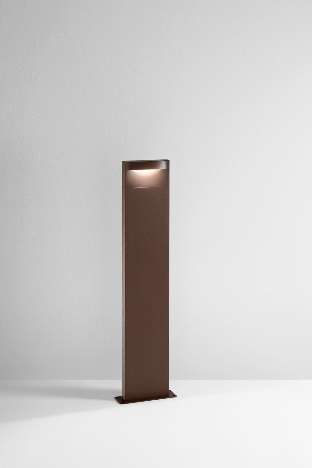 PALETTO LED MOBULA BRONZO IN ALLUMINIO 8W 1100LM 3000K IP65 280X195X745MM