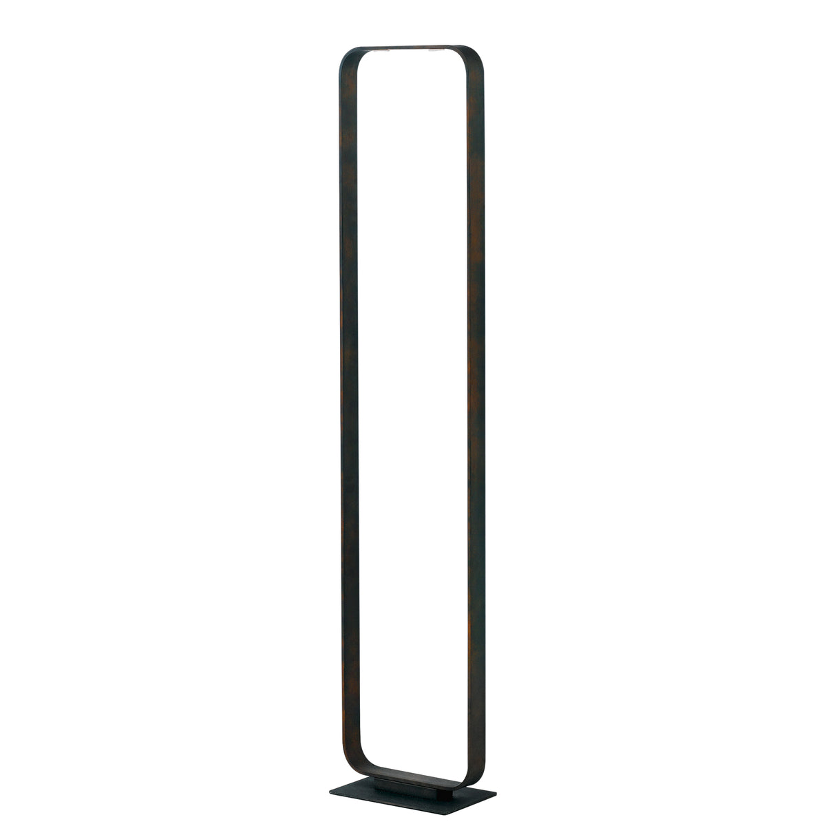 "Piantana MOKA in alluminio marrone con 2 LED, 3000K (Luce calda)"
