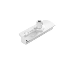 Adattatore bianco per binario monofase.