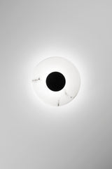 APPLIQUE LED MORSE ALABASTRO IN VETRO 8W 800LM CCT 2700/3500/4000K 30X6,5CM