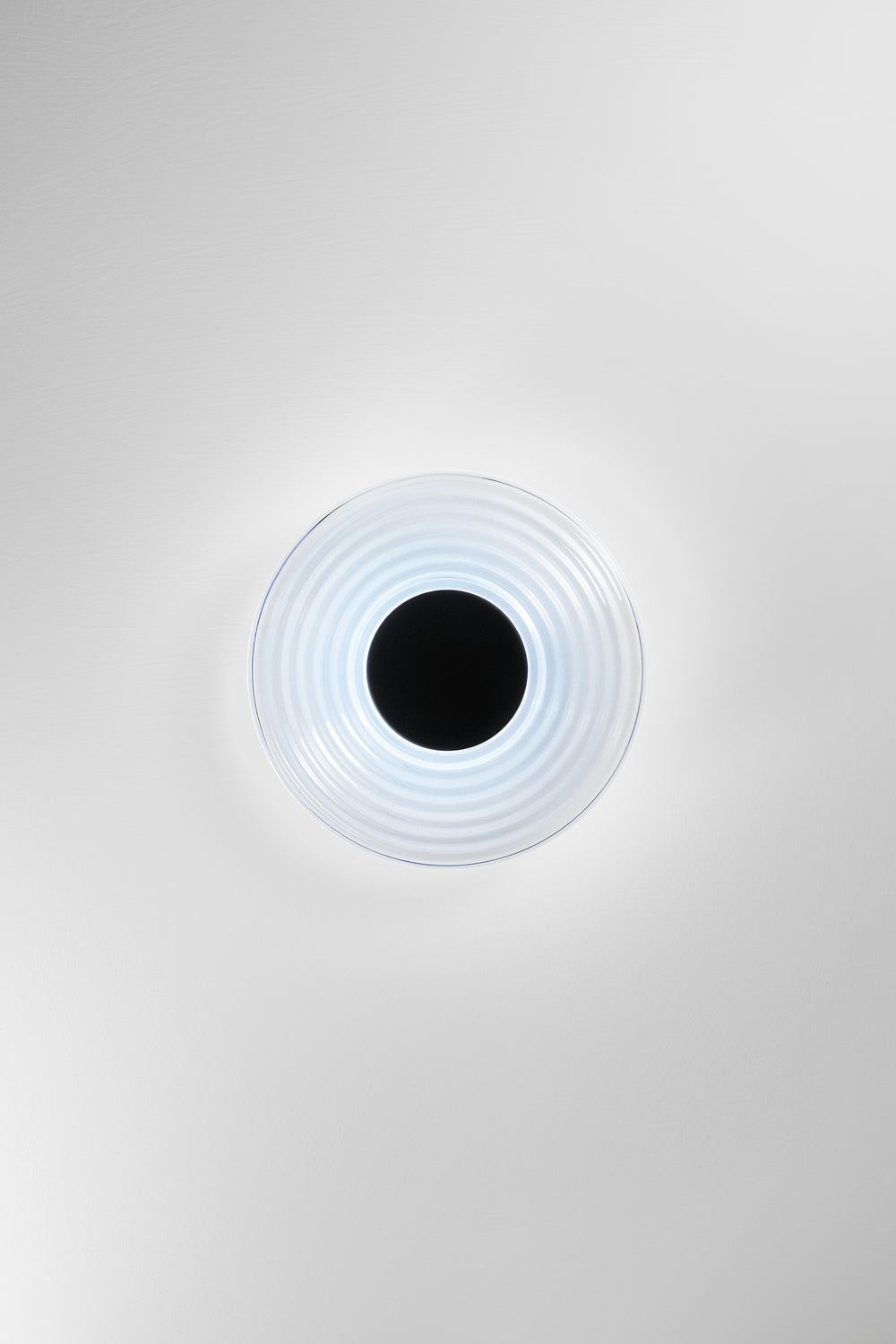 APPLIQUE LED MORSE BLU IN VETRO 8W 800LM CCT 2700/3500/4000K 30X6,5CM