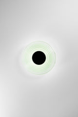 APPLIQUE LED MORSE VERDE IN VETRO 8W 800LM CCT 2700/3500/4000K 30X6,5CM