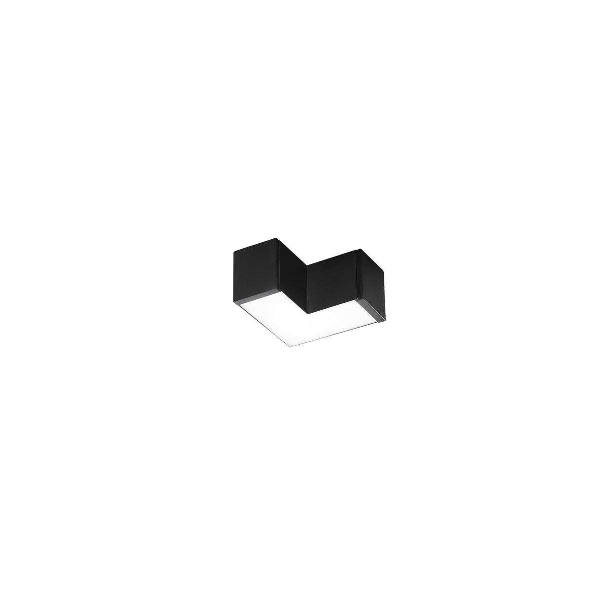 Barra LED NEXT angolare L 8W CCT - nero
