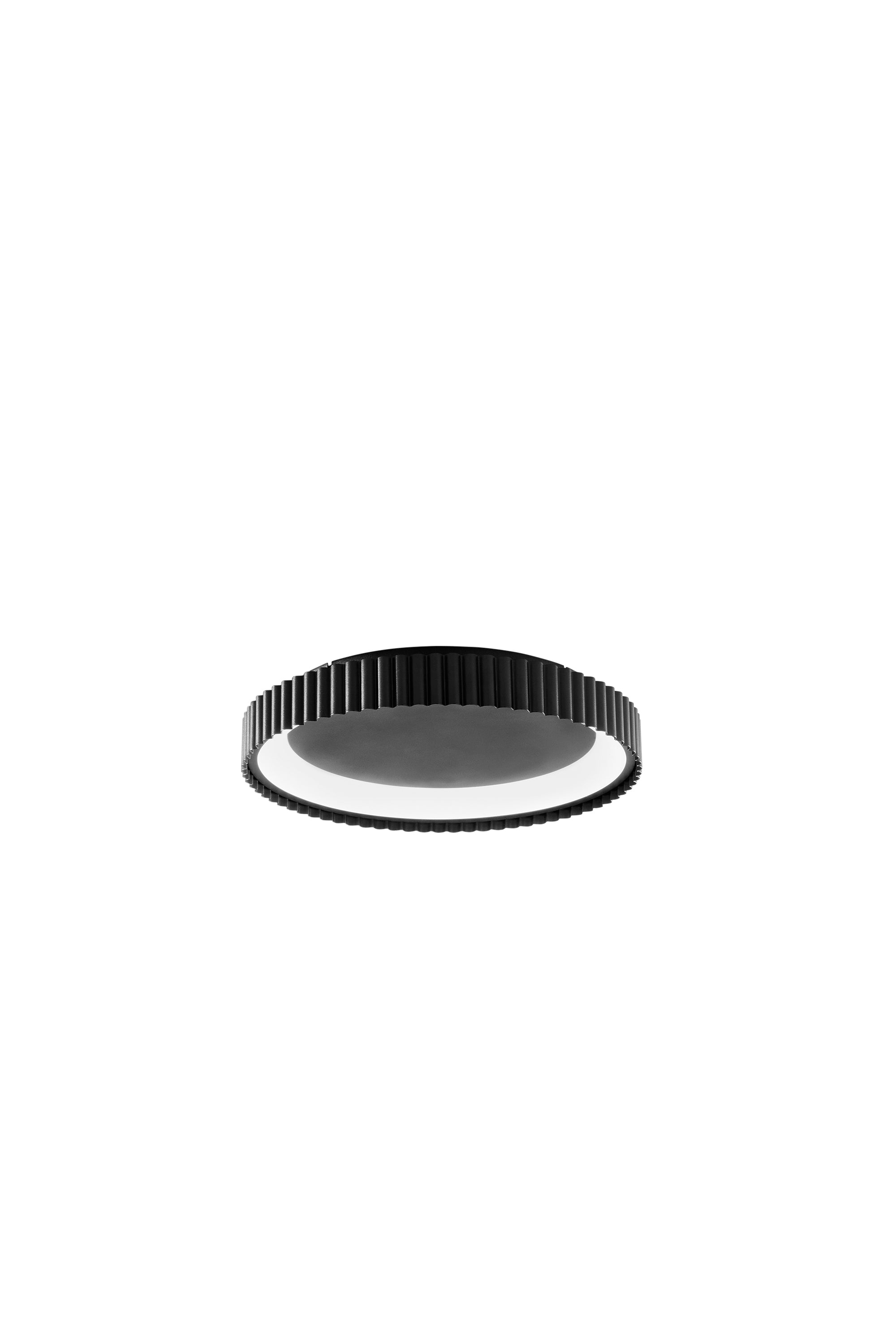 PLAFONIERA LED NIKE NERA IN METALLO 30W 4380LM DIP-CCT 2700/3200/4000K D39XH5CM