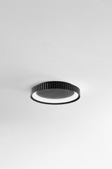 PLAFONIERA LED NIKE NERA IN METALLO 30W 4380LM DIP-CCT 2700/3200/4000K D39XH5CM