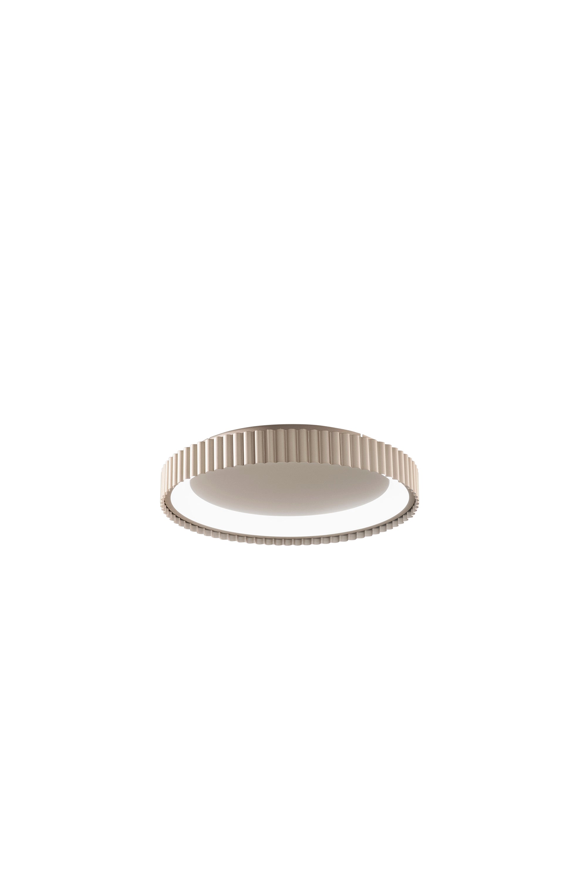 "Plafoniera LED NIKE oro in metallo, CCT, Ø 39cm."