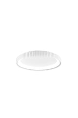 "Plafoniera LED NIKE bianca in metallo, CCT, Ø 49cm."