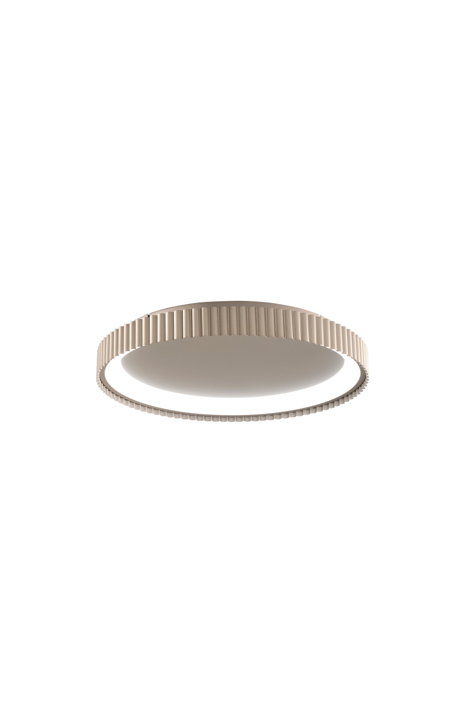 "Plafoniera LED NIKE oro in metallo, CCT, Ø 49cm."