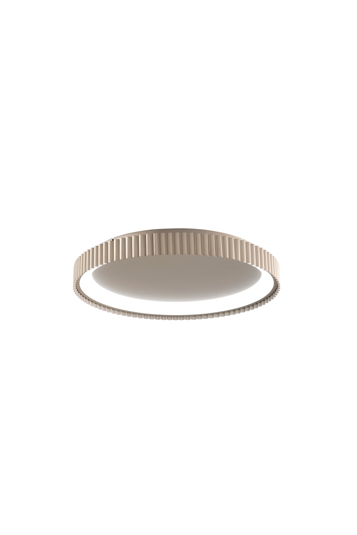 "Plafoniera LED NIKE oro in metallo, CCT, Ø 49cm."