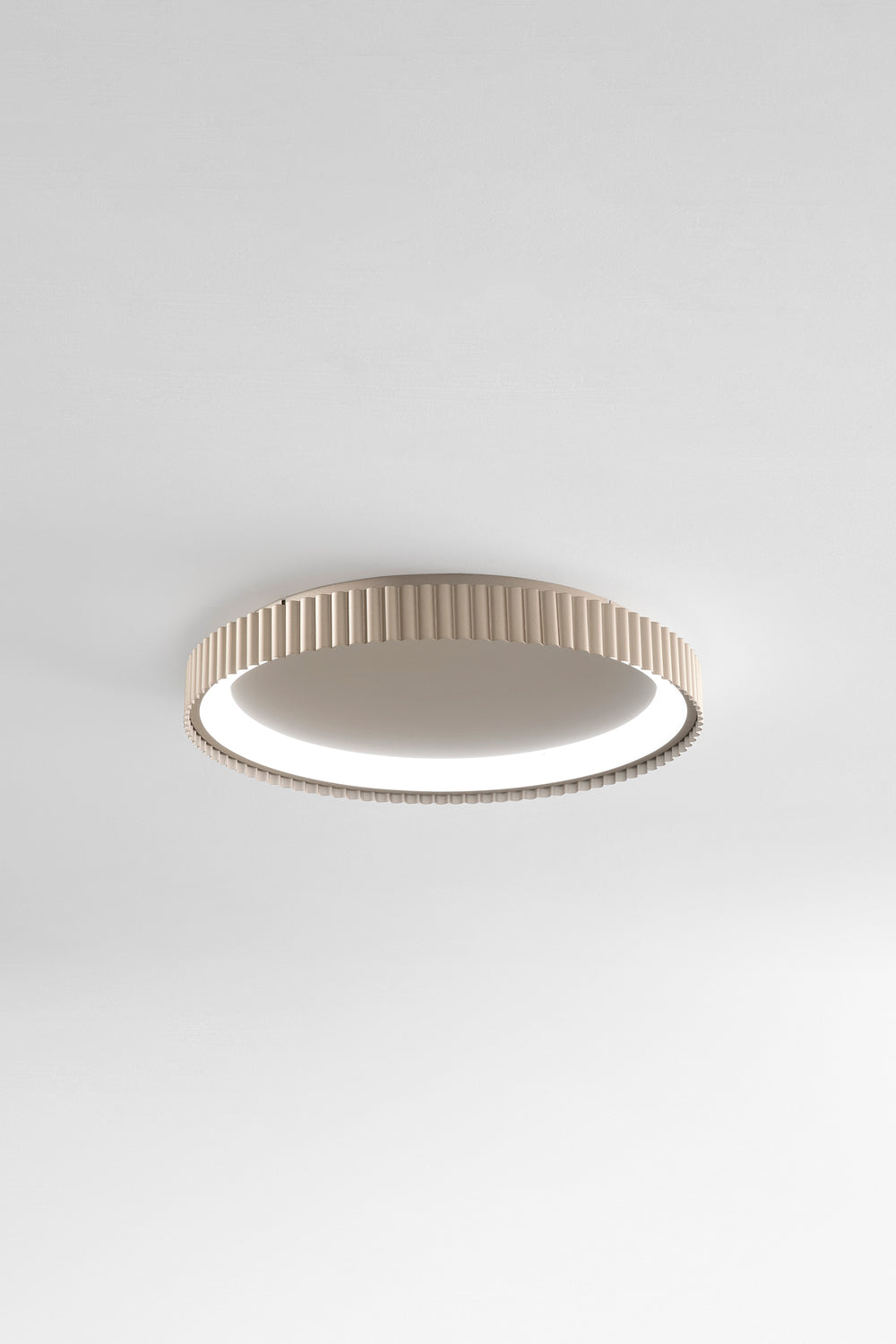 PLAFONIERA LED NIKE ORO IN METALLO 40W 5840LM DIP-CCT 2700/3200/4000K D49,5XH5CM