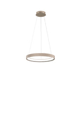 "Sospensione LED NIKE oro in metallo, CCT, Ø 49cm."
