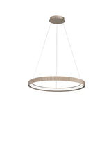 "Sospensione LED NIKE oro in metallo, CCT, Ø 68,5cm."