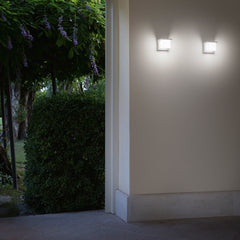 APPLIQUE LED NISMO BIANCA 12W 1430LM CCT IP54 10X10X12CM