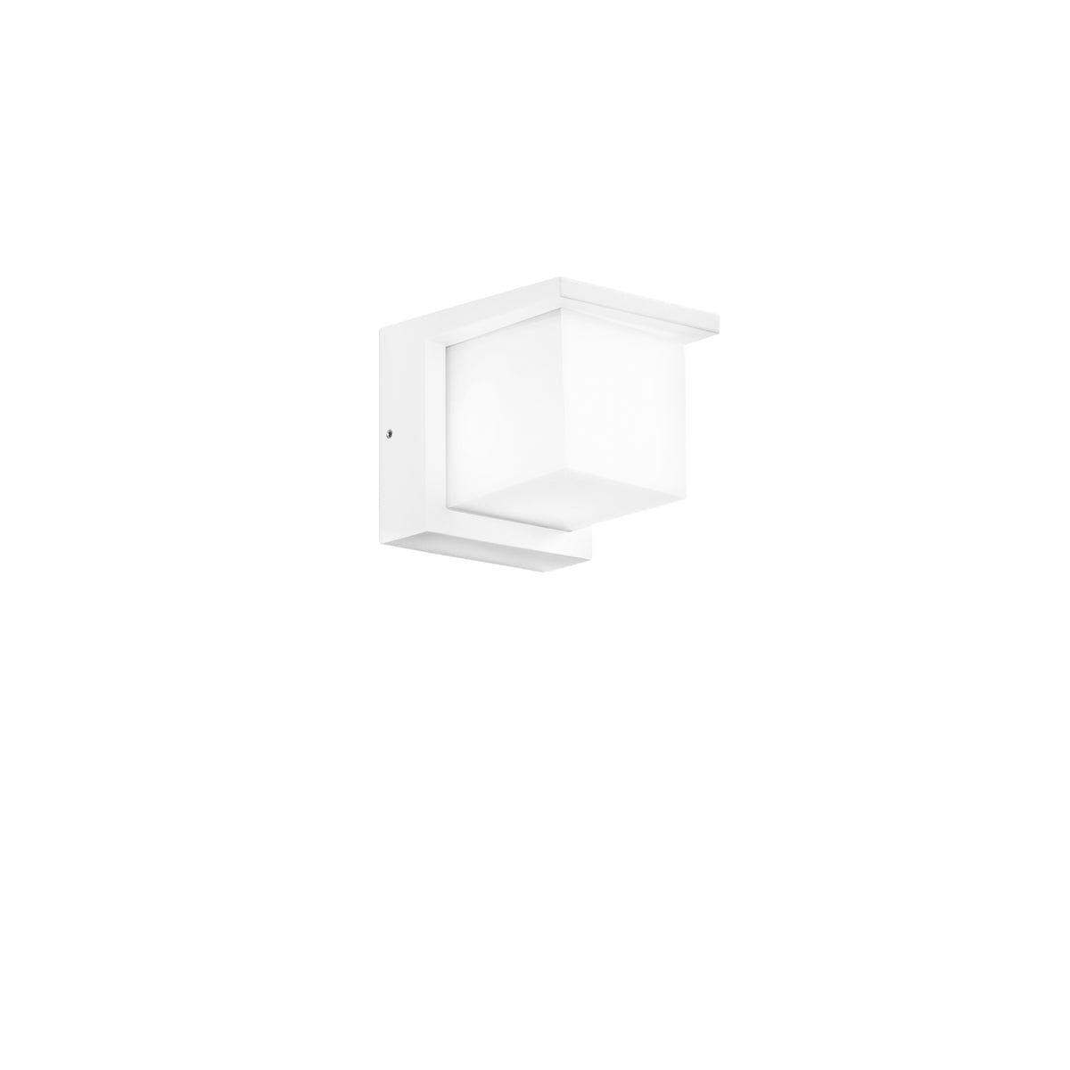 "Applique LED da esterno NISMO in alluminio bianca, CCT"