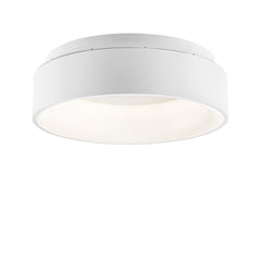 "Plafoniera LED NOAH bianca in alluminio, CCT Ø 45 cm."
