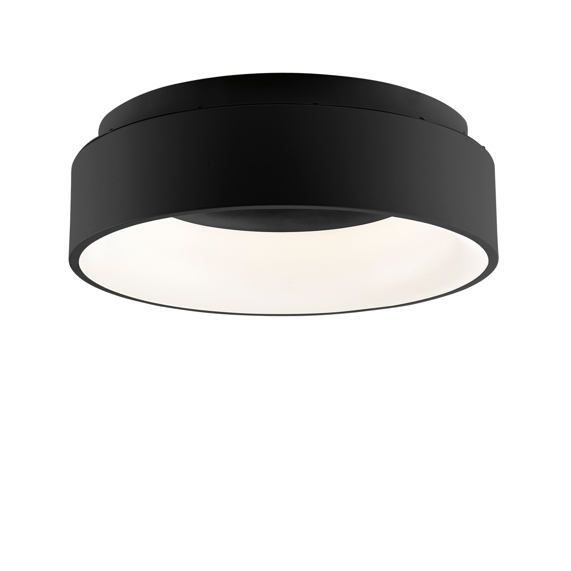 PLAFONIERA LED NOAH NERA 40W 5600LM CCT IP44 45X45X13CM