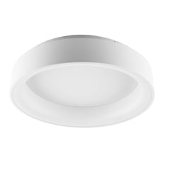 "Plafoniera LED NOAH bianca in alluminio, CCT Ø 60 cm."