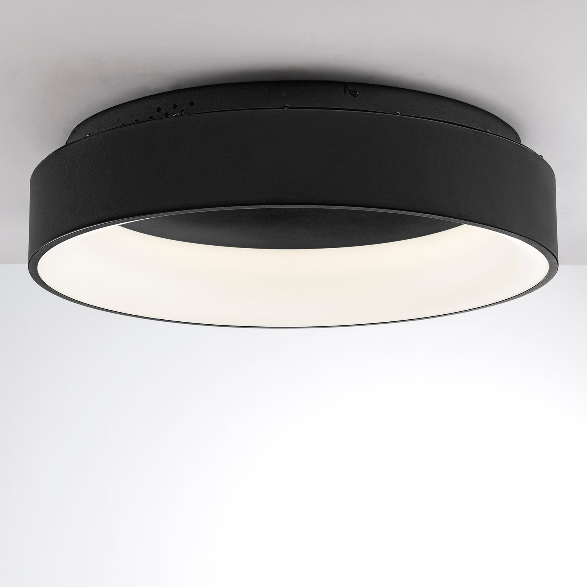 PLAFONIERA LED NOAH NERA 60W 8000LM CCT IP44 60X60X13CM