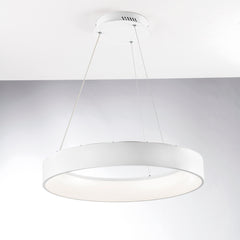 SOSPENSIONE LED NOAH BIANCA 60W 8000LM CCT 60X10X150CM