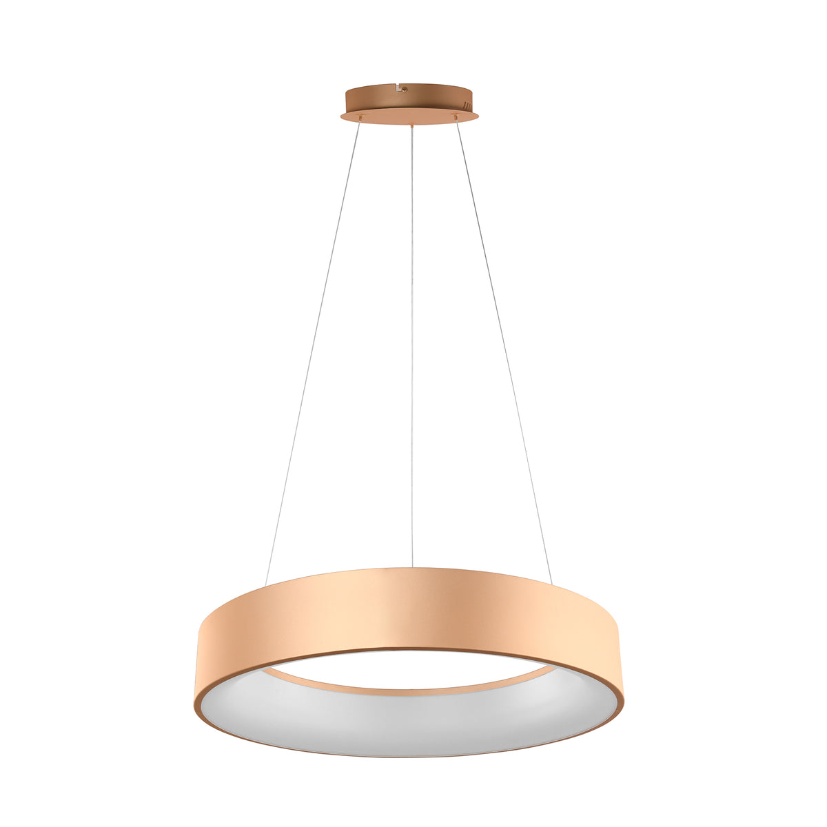 SOSPENSIONE LED NOAH ORO 60W 8000LM CCT 60X10X150CM