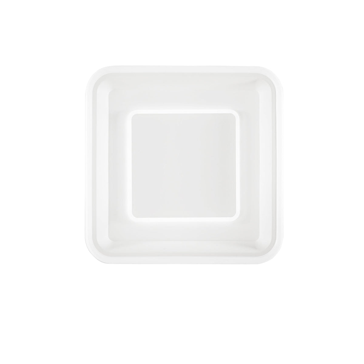 "Plafoniera LED NURAX quadrata in alluminio bianco, CCT, 49,5cm."