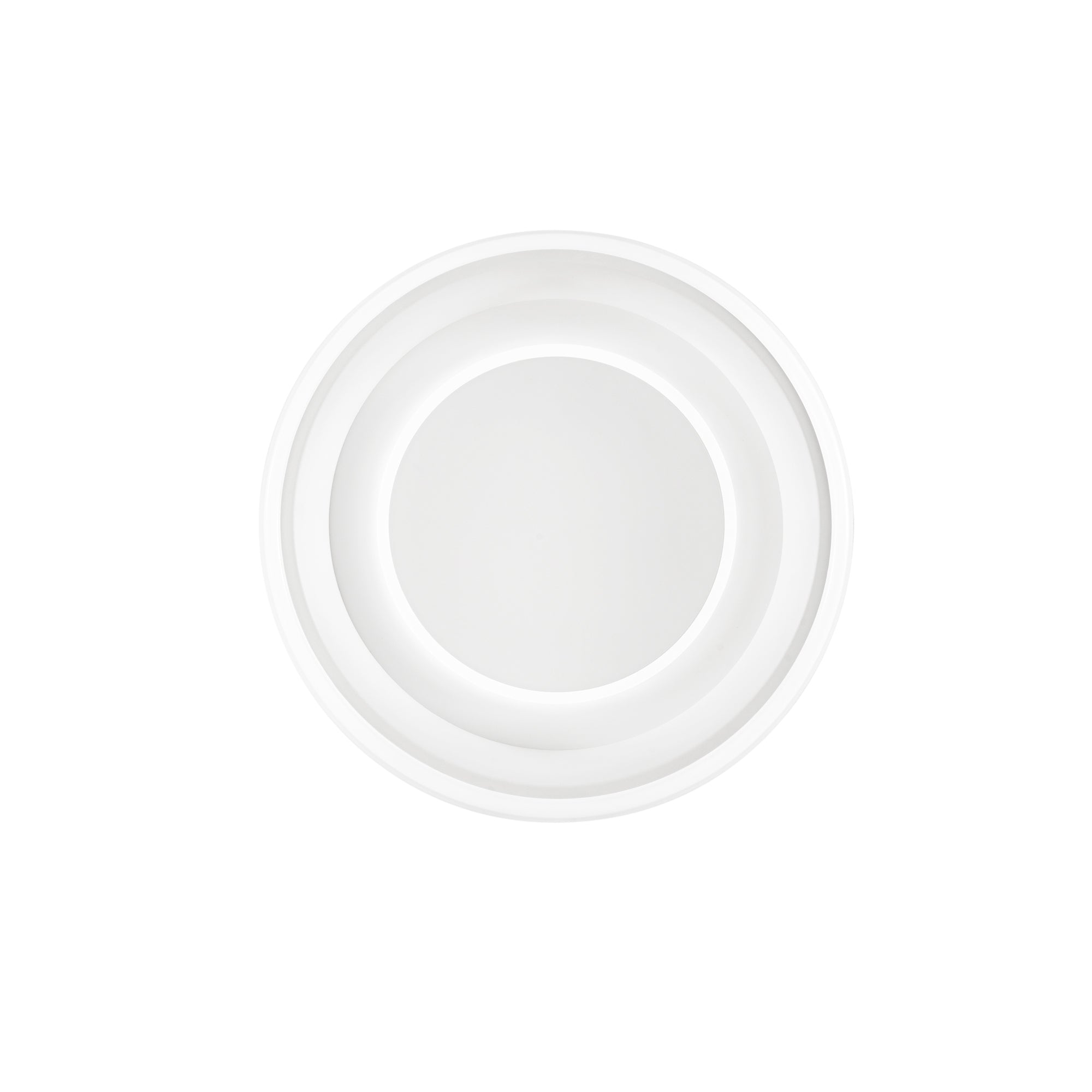 "Plafoniera LED NURAX rotonda in alluminio bianco, CCT, Ø 49,5cm."