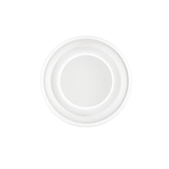 "Plafoniera LED NURAX rotonda in alluminio bianco, CCT, Ø 49,5cm."
