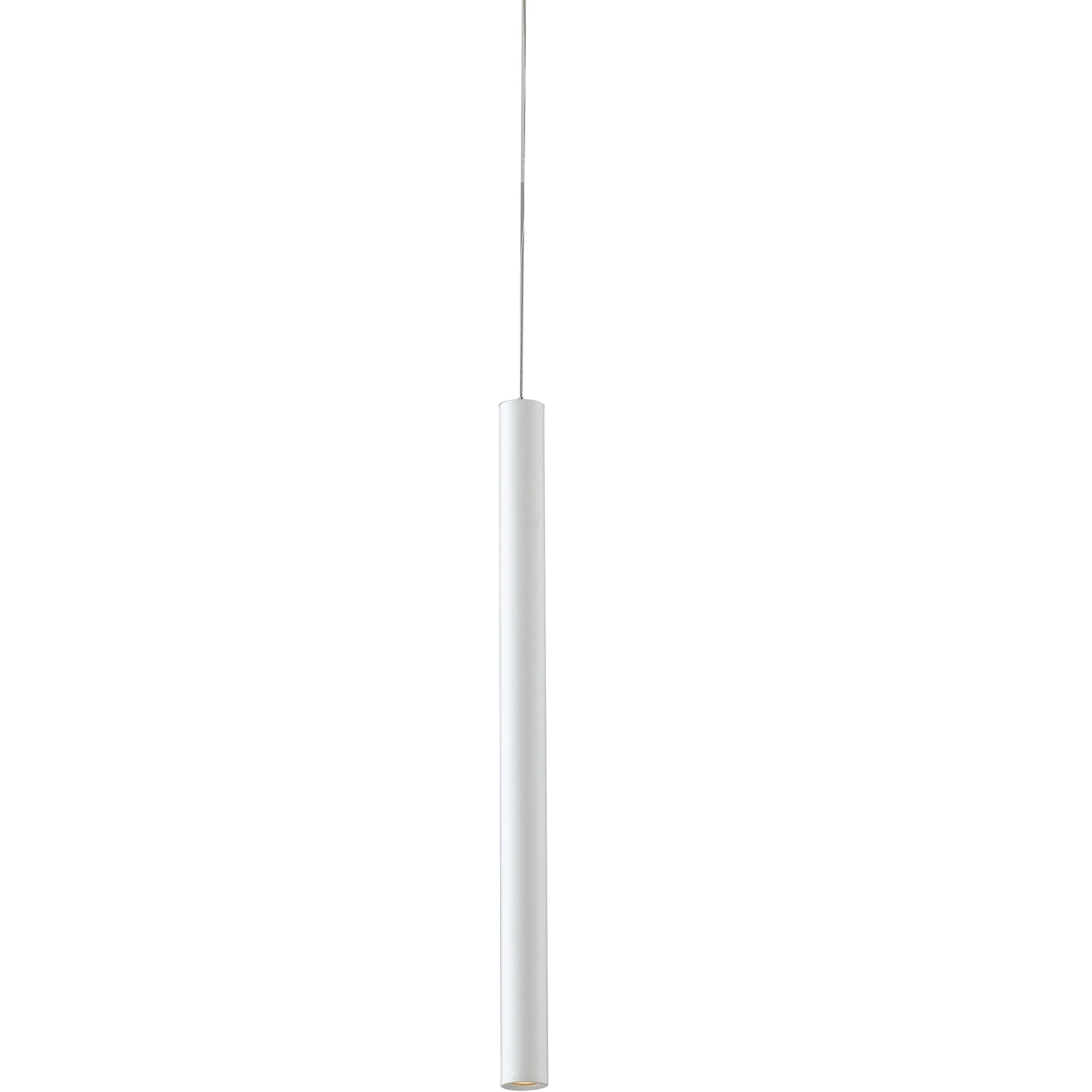 "Sospensione LED OBOE in alluminio per binario trifase - 3000K - Bianco