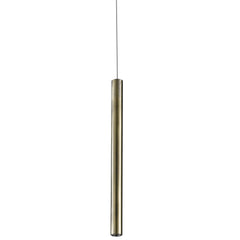 "Sospensione LED OBOE in alluminio per binario trifase - 3000K - Bronzo