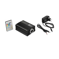 Proiettore LED OPTICAL RGBW cambio colore con effetto twinkle DC12V + adattatore 220V