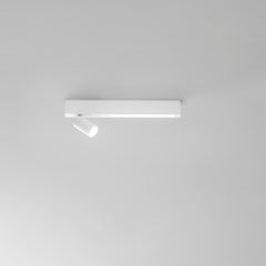 APPLIQUE LED ORIENTED BIANCA 1XGU10 + LED 8W 400LM CCT 50X7X3CM