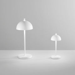 LAMPADA DA TAVOLO RICARICABILE LED PARTY BIANCA 2,5W 350LM 3000K DIMM. IP44 13x30CM