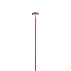 KIT 4PZ PALETTI DA GIARDINO LED DC24V PUCK BRONZO 3W 360LM 3000K IP65 4,2X60CM INCLUSI CAVI 300CM