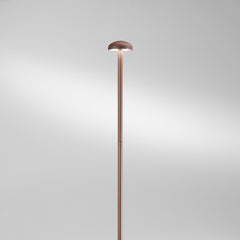 KIT 4PZ PALETTI DA GIARDINO LED DC24V PUCK BRONZO 3W 360LM 3000K IP65 4,2X60CM INCLUSI CAVI 300CM